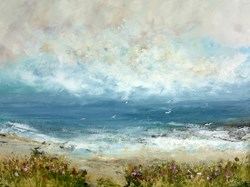 Last Days of Summer by Hudson Parkin - Original Painting on Box Canvas sized 48x36 inches. Available from Whitewall Galleries